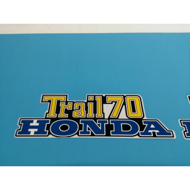 HONDA CT70 TRAIL70 1976 FRAME DECAL GRAPHIC SET (#H61)