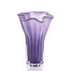 8'' Blown Glass Flower Vase for Home Wedding Modern Centerpieces
