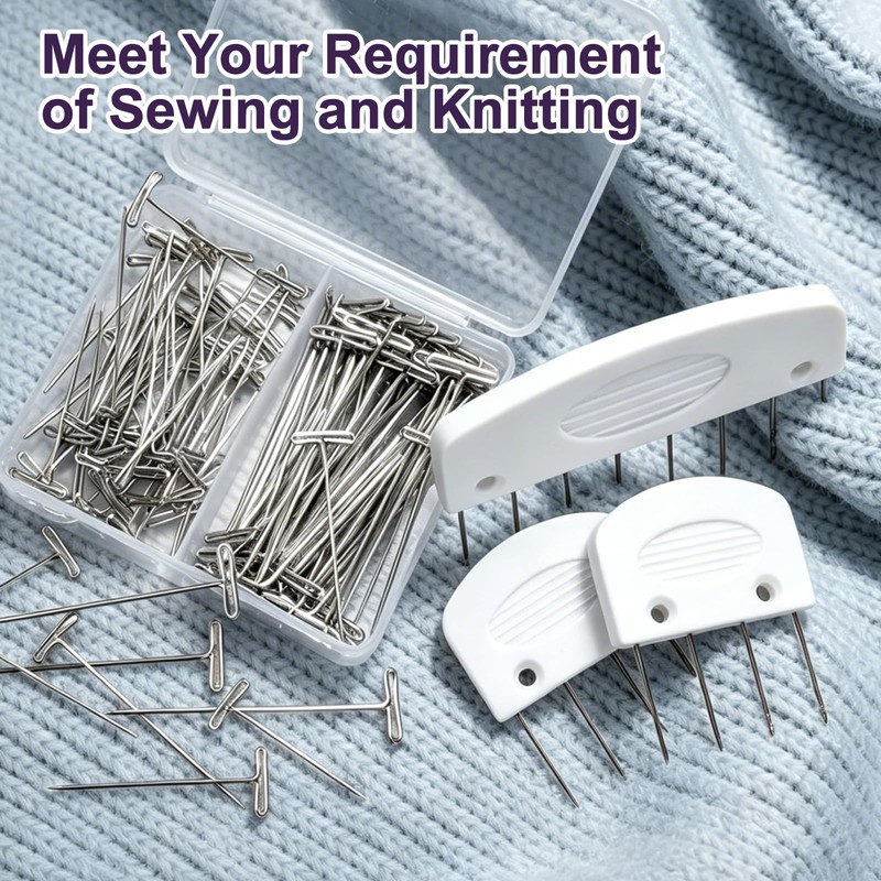 120PCS Knit Blocking Pins Kit, Knit Blockers, Knitting Block Tool