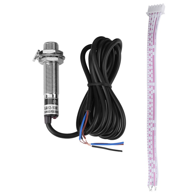 4 Digital LED Tachometer RPM Speed Meter Hall Proximity Switch