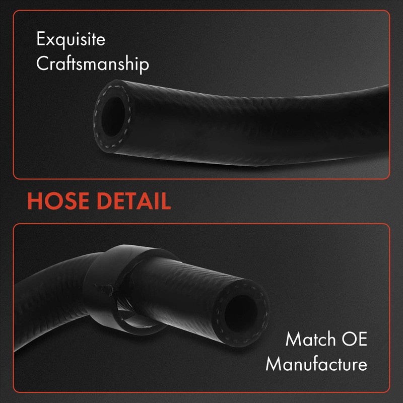A-Premium Power Steering Return Hose Line Assembly Compatible with Honda