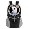WOYYHO Pet Dog Carrier Backpack with Storage Pockets Small Dog