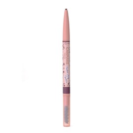 Canmake Perfect Airy Eyebrow 05, Grape Brown, Brush Included, Refillable, Oval Core, 1 Piece (x1)