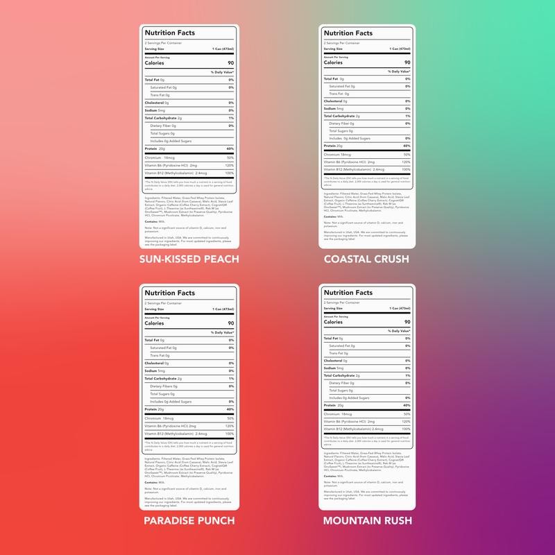 Clear Protein + Energy: Variety (8 Serving)