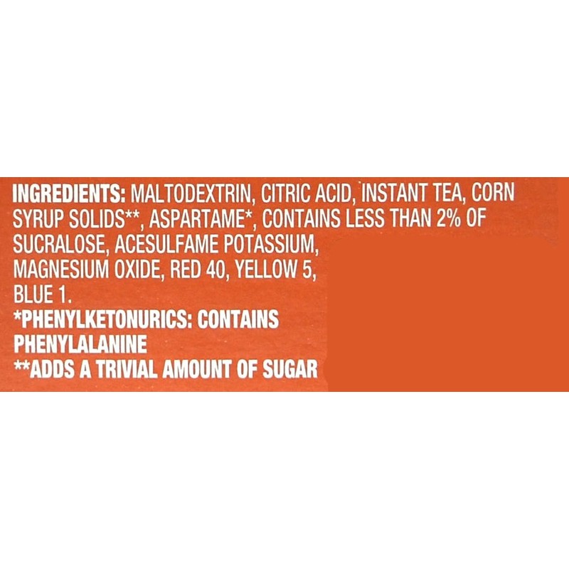 Crystal Light Sweet Tea, 12-Quart 1.56-Ounce Canister (Pack Of 4)