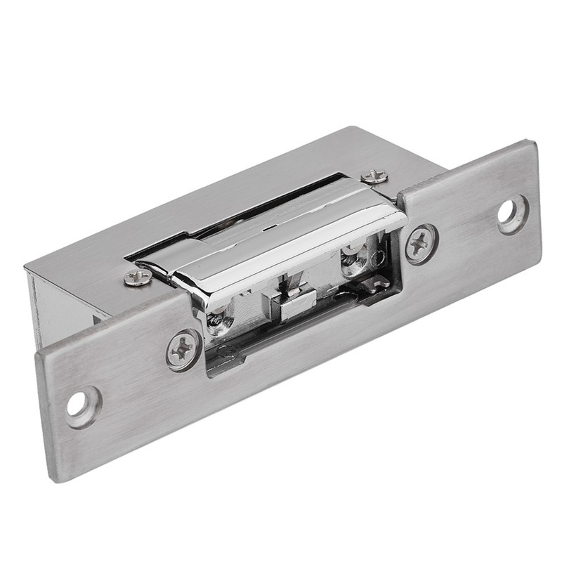 Adjustable Narrow Type Electric Strike Door Lock Double Unlock Mode