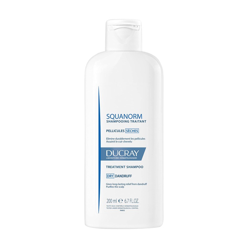 Ducray Squanorm, Shampoo Anticaspa, Caspa Seca, 200ml