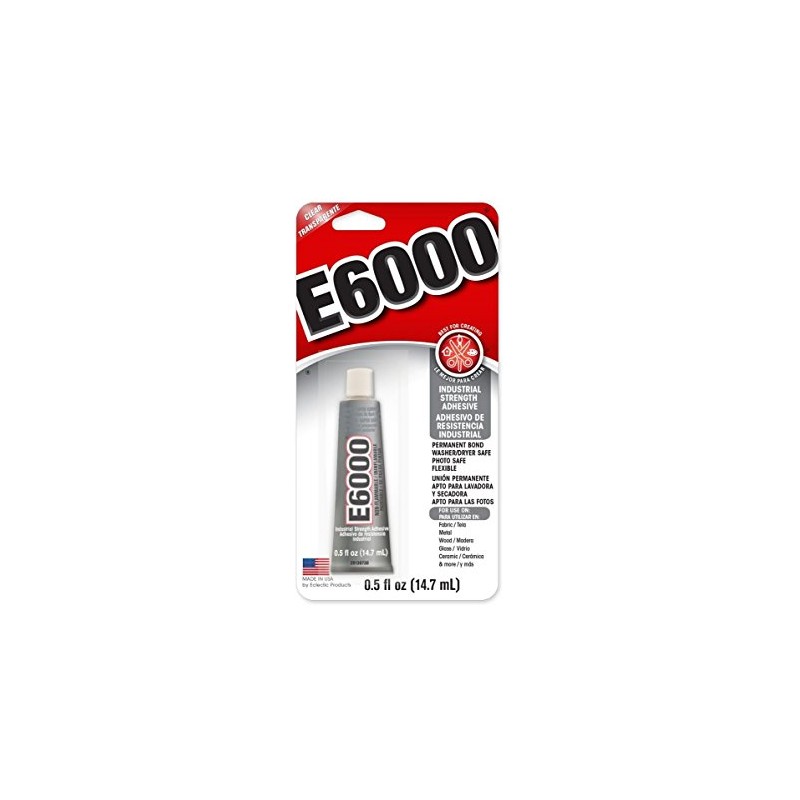 E6000 Multipurpose Adhesive-.5oz Clear