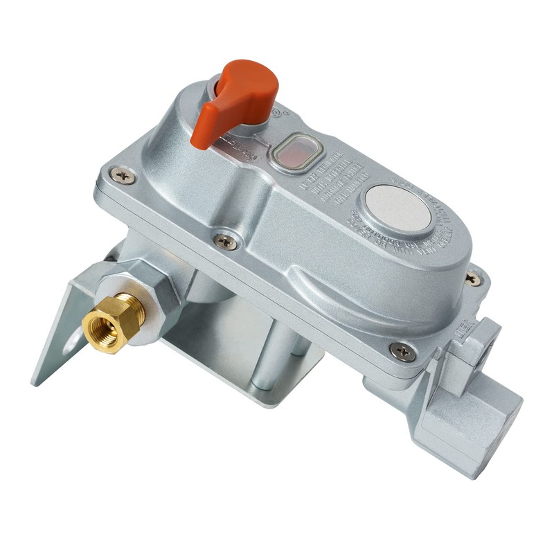 Skyflame 2-Stage Auto Changeover RV Propane Regulator, Dual Propane Tank