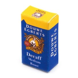 MyTinyWorld 2 x Dolls House Miniature Douwe Egberts Decaff Boxes