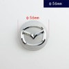 4 x 56 mm Alloy wheel centre center caps Mazda