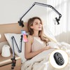 AIHOME Phone Holder for Desk and Bed with Wireless Remote,