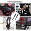 Universal Pedal Strapfor Exercise Cycle Home or Gym,2Pcs Adjustable Length