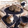 Gitelsnour Cat Tree, 78.7'' Cat Tower, 2 Big Condos for