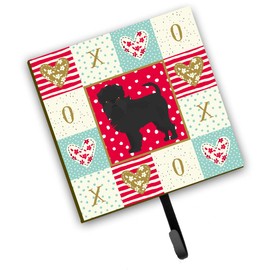 Caroline's Treasures Affenpinscher #2 Love Leash or Key Holder Hooks, Multicolor