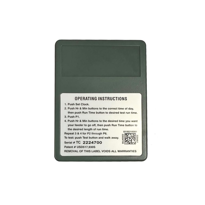 The Timer Wildlife Feeder Controller for Deer, Turkey, Hog and