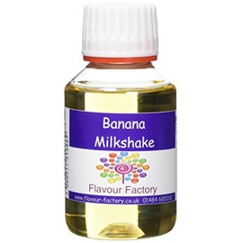 Flavour Factory Banana Milkshake Intense Food Flavouring, 100 ml