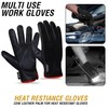 Foriox International Working gloves for Multi Purpose use Leather Gardening