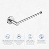 KIBI Circular 10-Inch Bathroom Towel Bar – Solid Brass Construction,