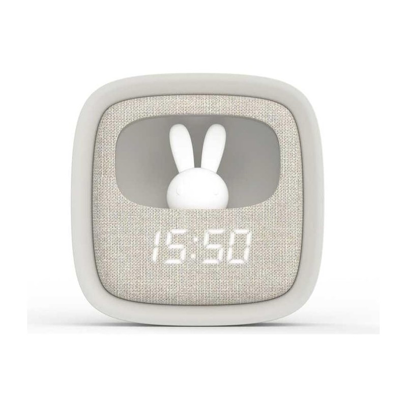 Pure FNL-06 Aurora LED Night Alarm Clock Square White Forever