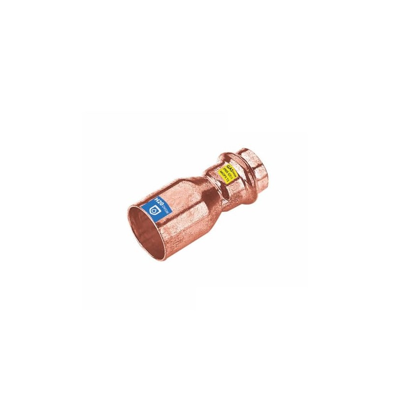Sanpro Press Fitting Copper Reducer Size V 18 - Outlet