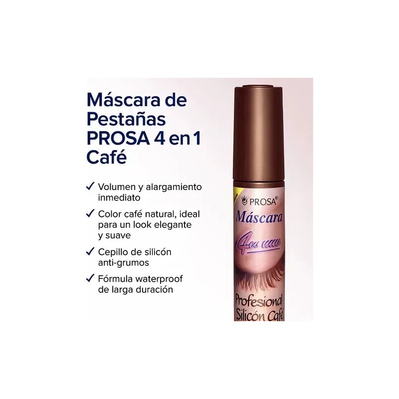 Mascara De Pestañas Prosa Profesional Silicón