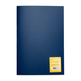 RHINO Stationery Exercise Book | A4 | 64 Page | 8mm Lined with Margin & 1:5:10 Graph Paper On Alternate Pages | Dark Blue | Learning Resources | School Books | Pack of 1