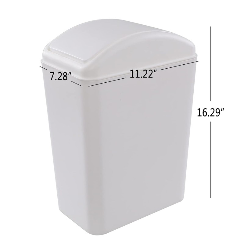 Begale cubeta de basura de plástico de 4.5 galones, 1
