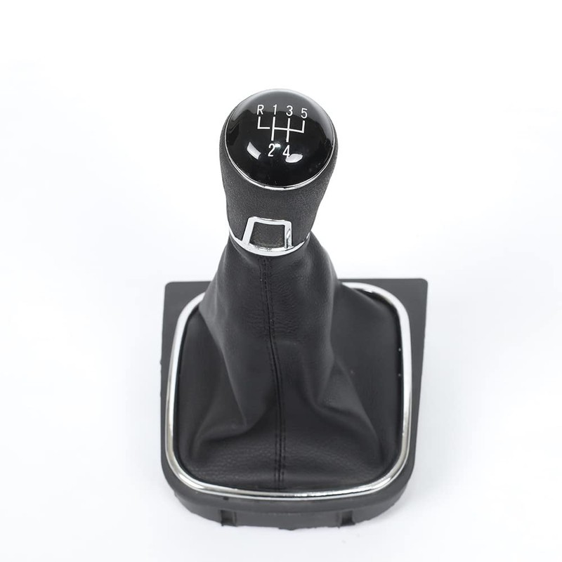Aiuphing Gear Knob 5 Gears Gear Stick Cuff Replacement for