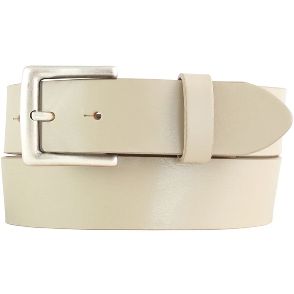 BELTINGER Denim Belt Made of Full Cowhide Leather with Antique