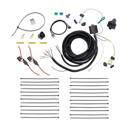 Tekonsha 22113 7-Way Tow Harness Wiring Package - Complete Kit, 1 Pack