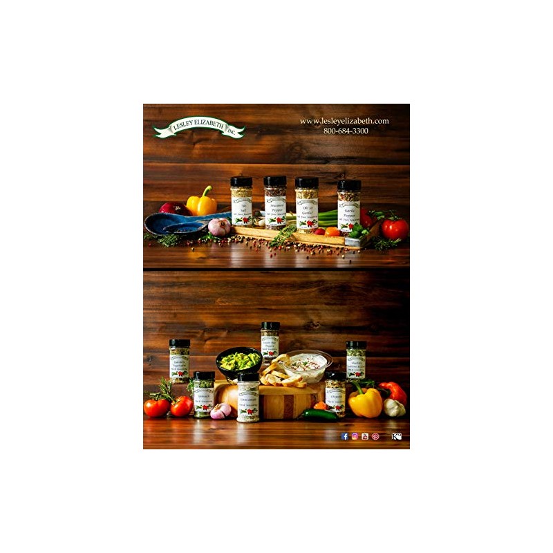 Lesley Elizabeth Shallots, Scallions & Leeks Seasoning – All-Purpose Dip