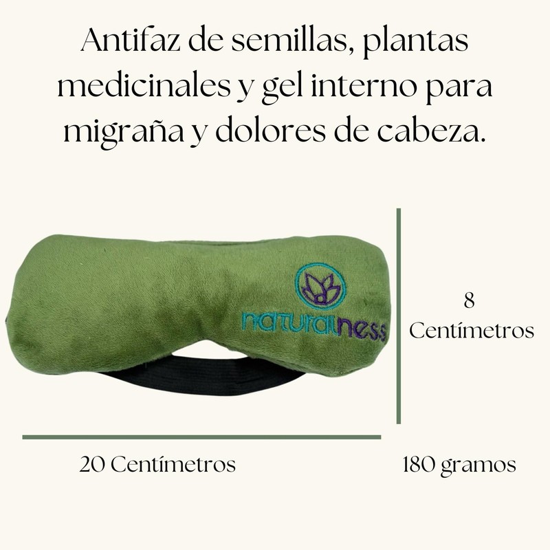 Naturalness - Compresa en forma de antifaz para dolores de
