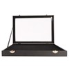 Ring Display Case Organizer with Transparent Lid 100 Slot Jewelry