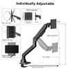 Single Monitor Arm Heavy-Duty for 17-49 inch Screen - Supports