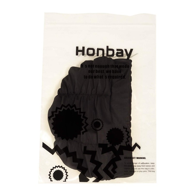 Honbay Pleated Swimming Cap Long Hair Swim Cap Bathing Cap,