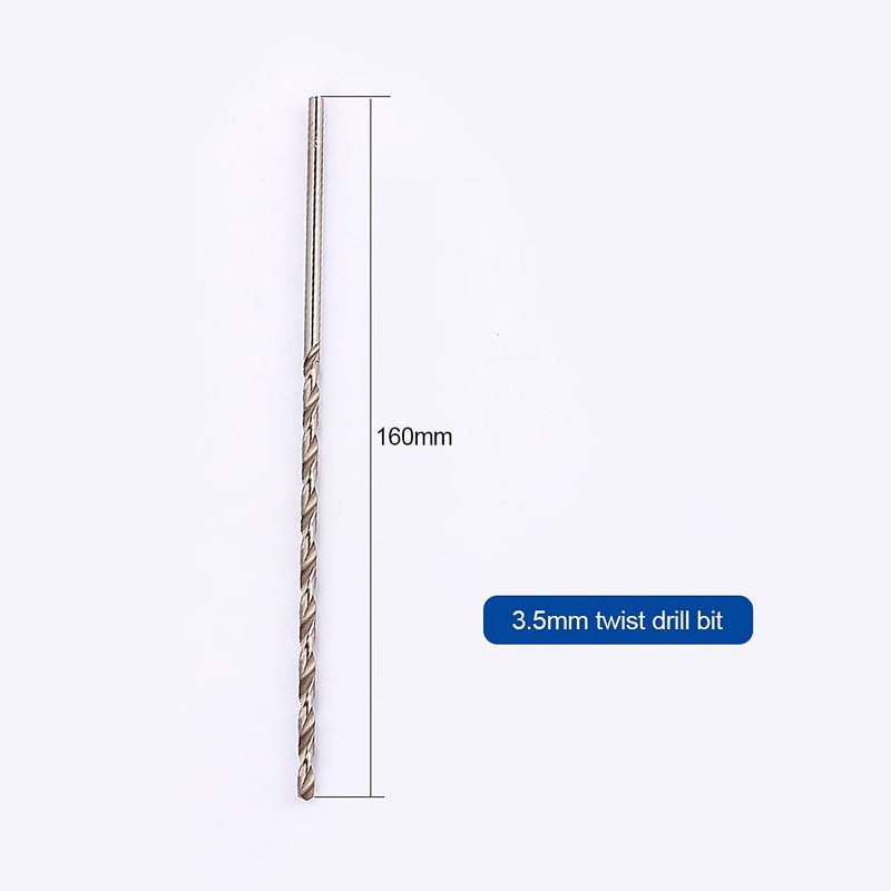 160 mm HSS Twist Drill Bit 3.5 mm Extra Long