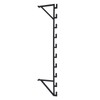 FXEIPOL Wall Mounted Scarf Display Rack 10 Layer Wall Wrapping