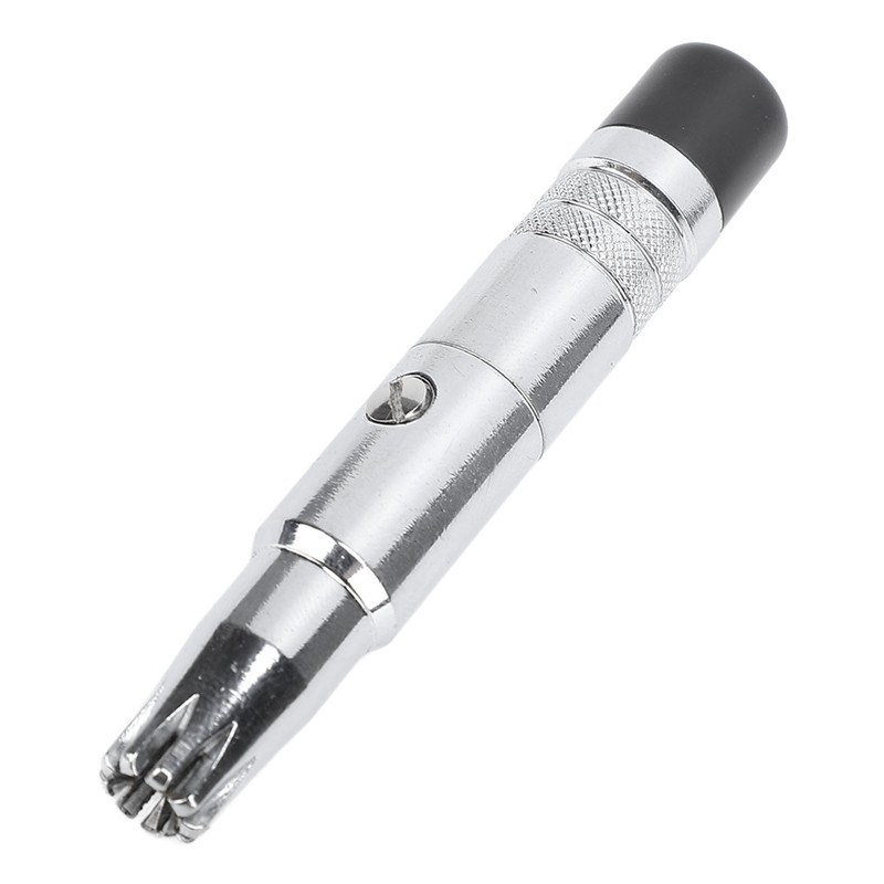Manual Nose Hair Trimmer Precise Trimming Stainless Steel 360 Degree