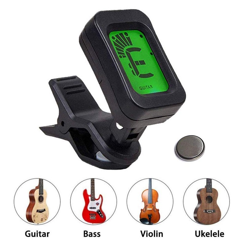 60PCS Acoustic Guitar Accessories Kit Including Guitar Strings, Tuner, Capo,