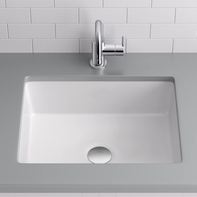 Miseno MNO1713RU 20" X 16" Rectangular Undermount Bathroom Sink with