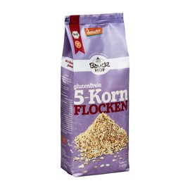 Bauck Organic 5-Grain Flakes, 475 g