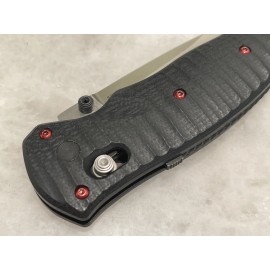 TORX Red Stainless T6 Torx Screw Set For Benchmade Volli 1000001 Knife Handle Clip