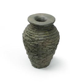 Aquascape 58014 Landscape and Garden, Mini Stacked Slate Urn Water Fountain