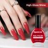 OpenLive 16.5ml Red Nail Polish Large Volume Quick Drying Nail