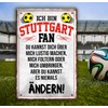 schilderkreis24 - Tin Sign with German Text "Ich Bin Stuttgart