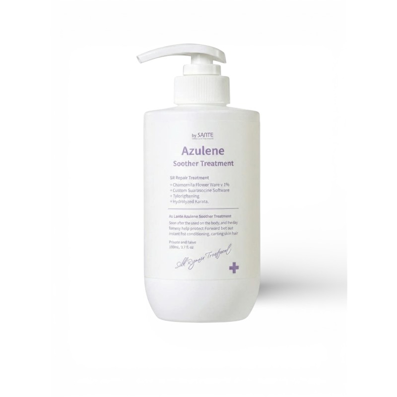 Santé Azulene Soother Shampoo 500ml + Treatment 500ml Special Set