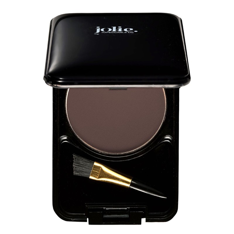 Jolie Brush on Brow Eyebrow Styling Kit (Black-Brown)