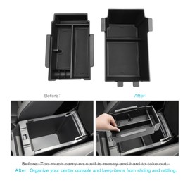 CDEFG for 2024 2025 2026 Crosstrek Center Console Organizer Tray for 2024 2025 2026 Subaru Crosstrek Hybrid Impreza Accessories Middle Console Organizer Armrest Tray Storage Box Trays