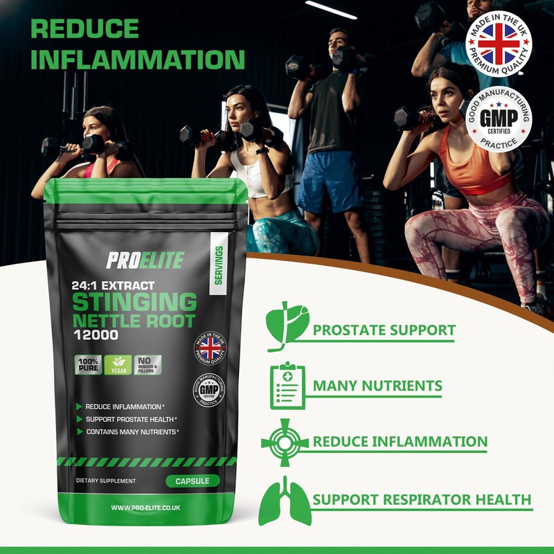 Stinging Nettle Root | 30 Capsules Vegan - 24:1 Extract